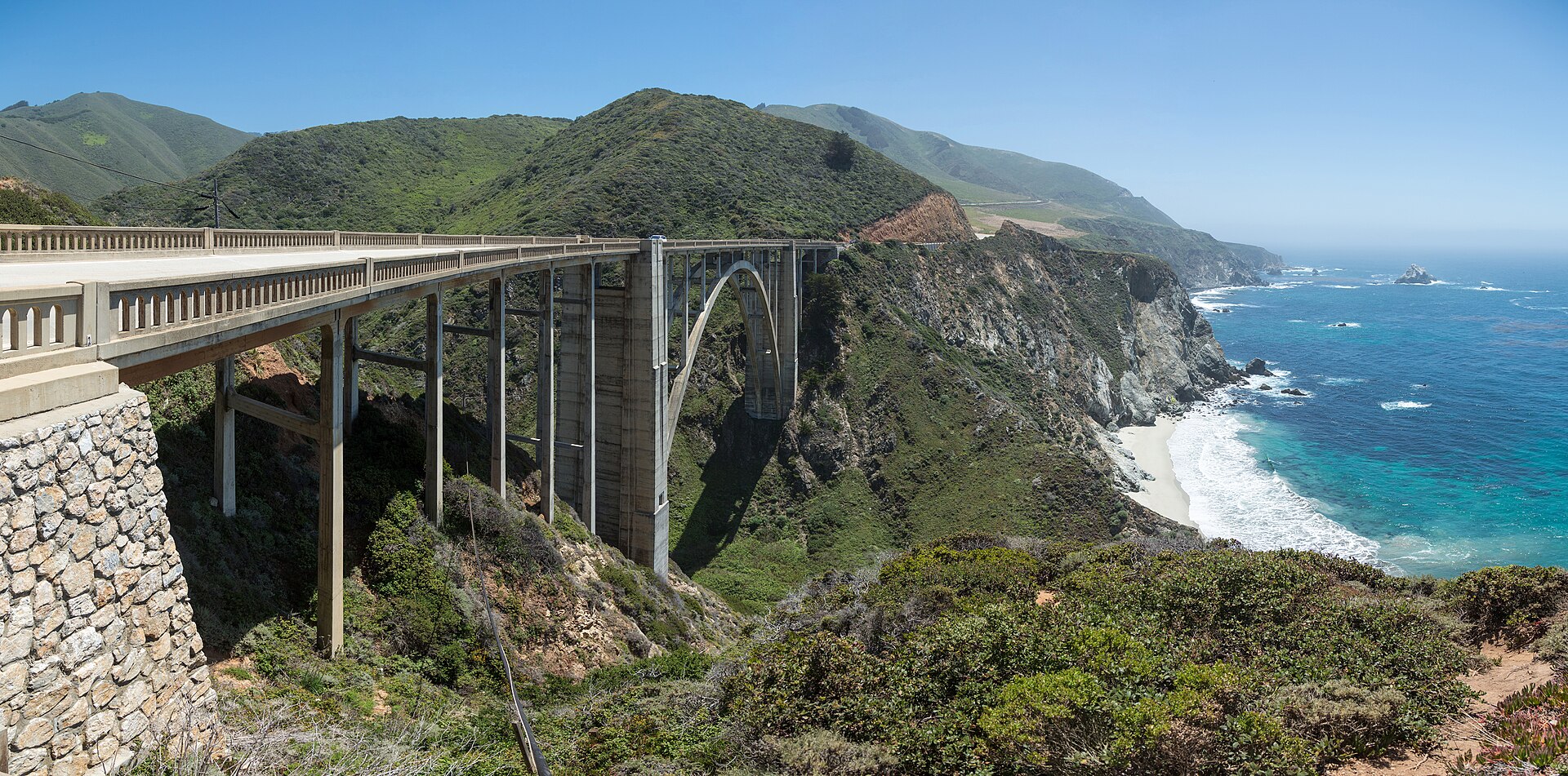 Bixby Creek Bridge on California Highway 1