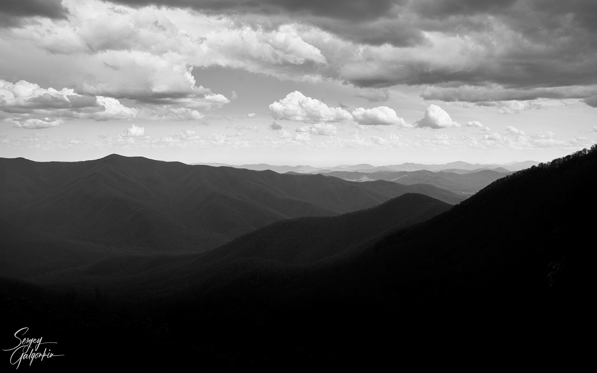 Blue Ridge Mountains near Asheville
